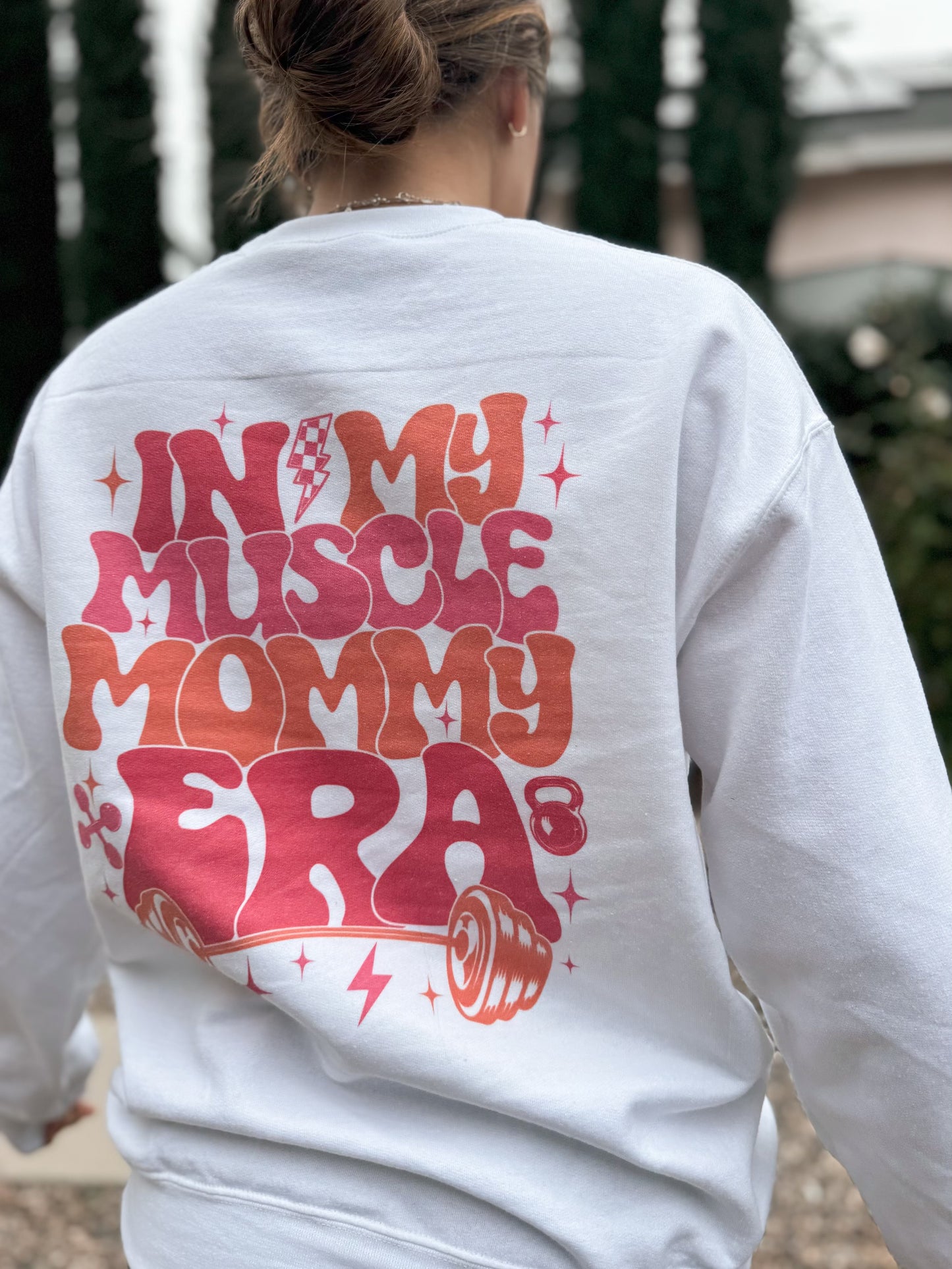 Muscle Mommy crewneck sweatshirt