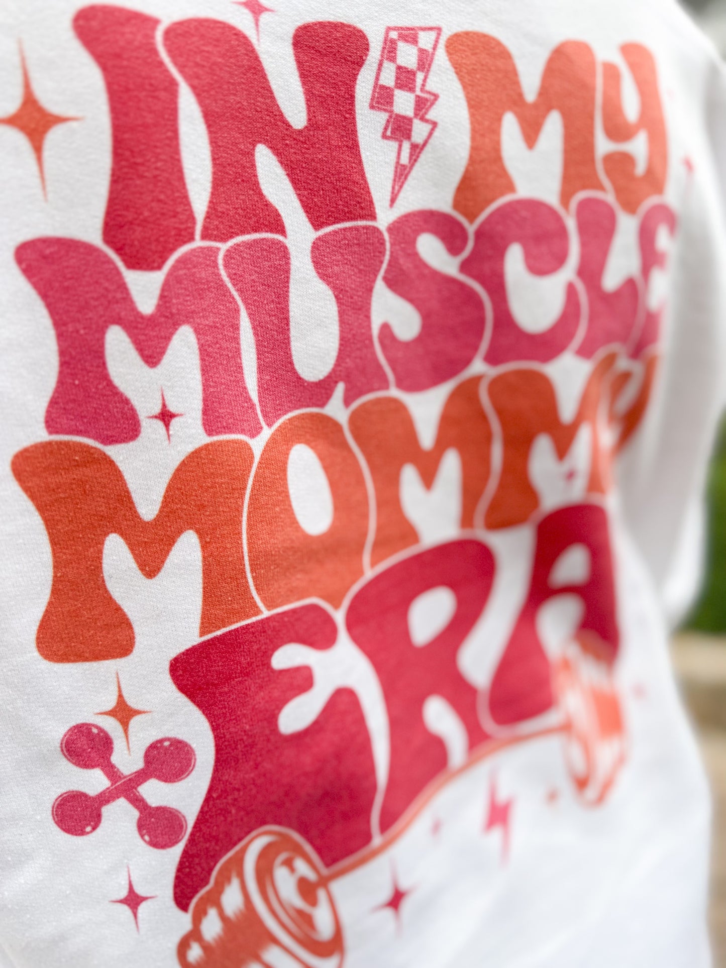 Muscle Mommy crewneck sweatshirt