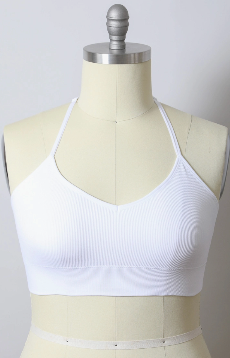 Dream Catcher Tattoo Bralette Plus Size White