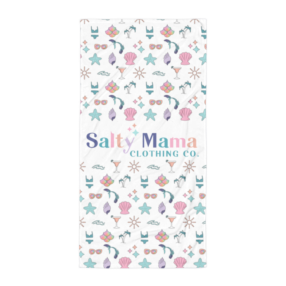 Salty Mama Beach Towel