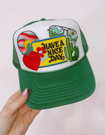 Have A Nice Day Patch Trucker Hat