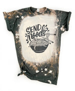 Send Noods Funny Bleached Shirt