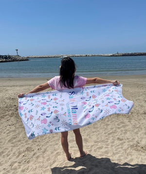 Salty Mama Beach Towel