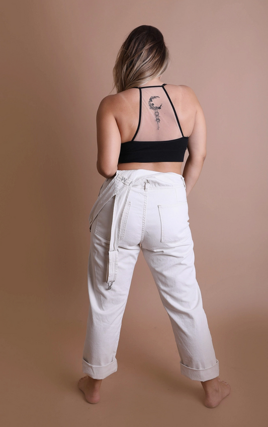 Dream Catcher Tattoo Bralette Plus Size Black