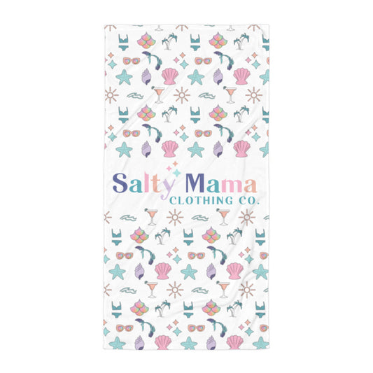 Salty Mama Beach Towel